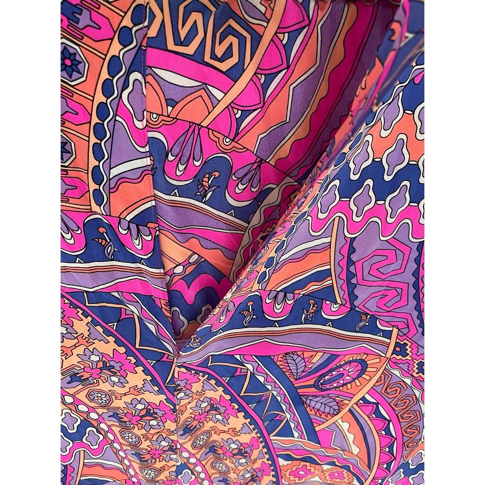 Alice & Trixie Art to Wear maxi dress with side slit in a size M - Picture 8 of 12